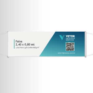Faixa Lona 460g