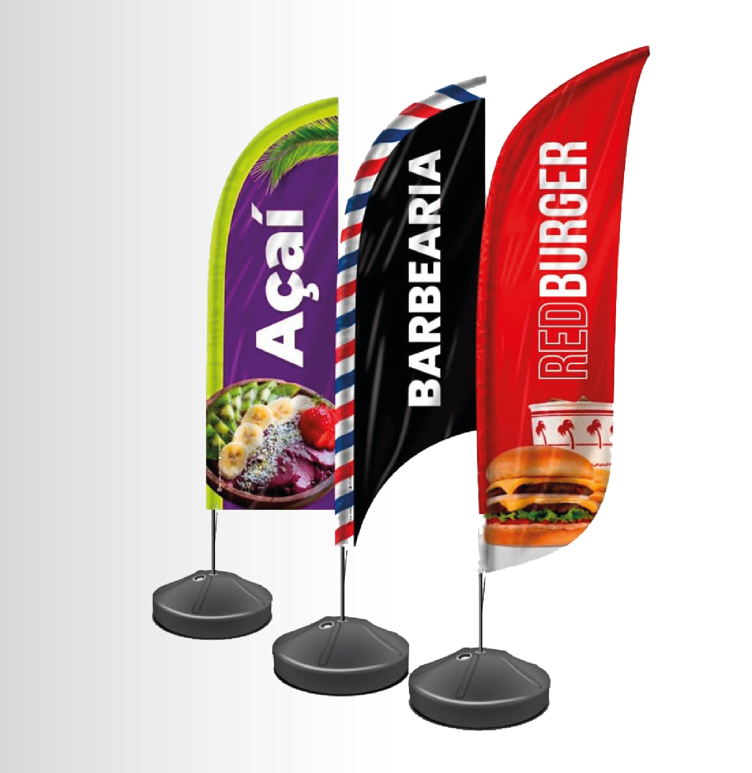 wind banner-base pvc